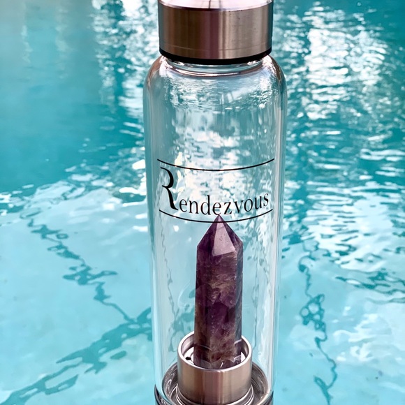 Crystal water bottle - Picture 6 of 12